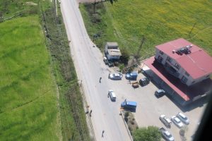 Marmaris'te havadan trafik denetimi