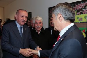 Cumhurbaşkanı Erdoğan, A Milli Takım'ı kutladı