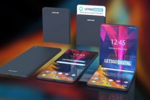 Sharp'dan dikkat &ccedil;eken katlanabilir telefon tasarımı!