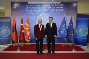 Uluslararası Vizyon &Uuml;niversitesi ile Balkan &Uuml;niversitesi arasında işbirliği