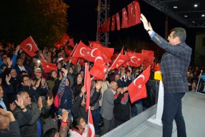 Baba ocağında Mehmet Tosun'a muhteşem karşılama
