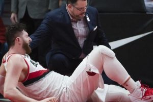 Jusuf Nurkic'in bacağı kırıldı!