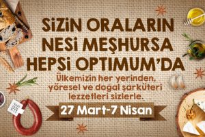 Optimum'da y&ouml;resel lezzetler ş&ouml;leni