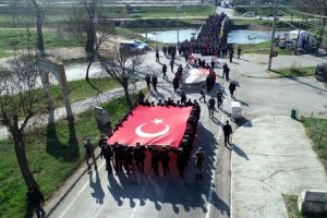 Edirne'de, Balkan şehitleri anıldı