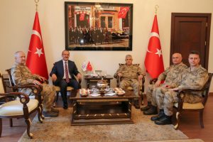 Jandarma Genel Komutanı Orgeneral &Ccedil;etin, birlikleri denetledi
