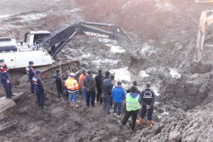 İnşaatta kaybolan bek&ccedil;inin cesedine ulaşıldı