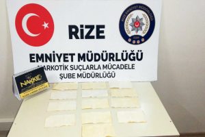Kağıda emdirilmiş bonzai ile yakalandı