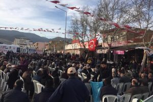 Nurdağı'nda Muhsin Yazıcıoğlu ve arkadaşları i&ccedil;in mevlit okutuldu