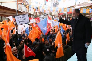 AK Parti Erzurum Milletvekili Akdağ il&ccedil;e il&ccedil;e geziyor
