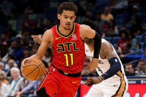 Trae Young, Jordan ve Curry'yi ge&ccedil;ti