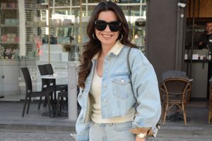 Berrak G&uuml;vem'in alışvriş keyfi