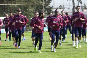 Trabzonspor kuvvet &ccedil;alıştı