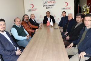 Bursa'da Kızılay Osmangazi'ye BEKSİAD'dan ziyaret