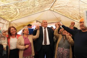 CHP'li Fatih Atay, Kızılcak&ouml;yl&uuml;lerle buluştu