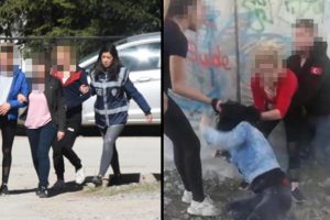 Feci şekilde d&ouml;v&uuml;p, o anları kaydetmişlerdi! Gen&ccedil; kızlar i&ccedil;in karar