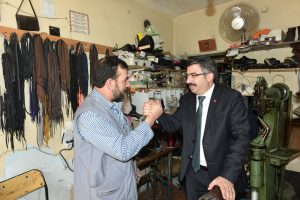 Bursa'da Başkan Adayı Yılmaz'dan Yavuzselim mahallesine ziyaret