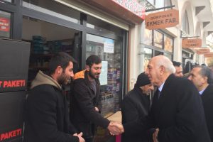 AK Parti'li İrfan Kartal'dan esnaf ziyareti