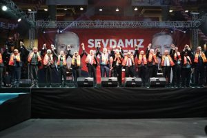 Cumhur ittifakı, Ahmet Şafak konseriyle coştu