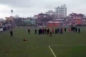 Kaymakamın futbolcular darp ettiği iddiası