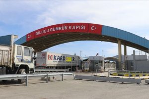 Dilucu Sınır Kapısı'na tır parkı m&uuml;jdesi