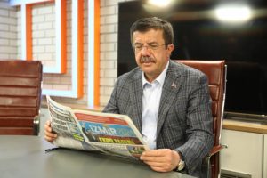 Zeybekci, projelerin bitmiş halini 2024'teki gazetede anlattı