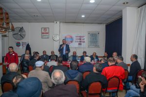 Bursa Karacabey'in kent dinamiklerinden Özkan'a destek