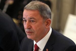 Bakan Akar: "Ege'de, Doğu Akdeniz'de oldu bittiye m&uuml;saade etmedik, etmeyeceğiz"