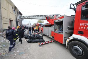 Ankara'da sanayi sitesinde yangın faciası: 5 kişi &ouml;ld&uuml;