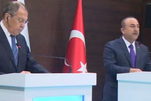 Dışişleri Bakanı &Ccedil;avuşoğlu ile Sergey Lavrov g&ouml;r&uuml;şmesi başladı