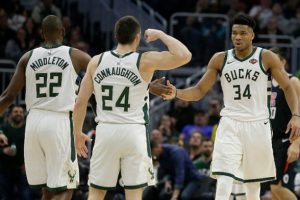 Bucks yıldızlarıyla kazandı