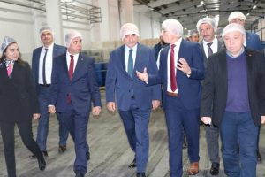 Bursa Milletvekili Mustafa Vahapoğlu ve &Uuml;nal'dan Marmarabirlik'e ziyaret