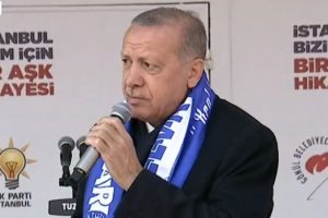 Erdoğan Tuzla'da halka hitap etti