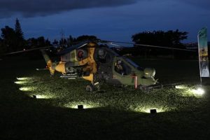 Brezilya'da Atak helikopteriyle g&ouml;steri u&ccedil;uşu yapıldı