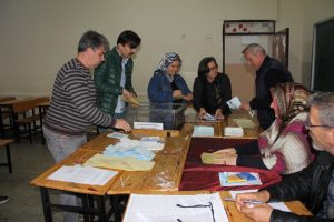 Oy verme işlemi sona erdi, oylar sayılmaya başlandı