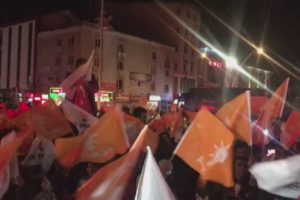 Ağrı'da AK Parti sevinci