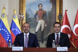 Bakan &Ccedil;avuşoğlu Venezuelalı mevkidaşı ile a&ccedil;ıklamalarda bulundu