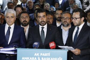 AK Parti Ankara İl Başkanı &Ouml;zcan: Se&ccedil;im hen&uuml;z sonu&ccedil;lanmamıştır