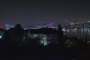 Boğaz manzaralı villada yangın!