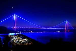 Yavuz Sultan Selim K&ouml;pr&uuml;s&uuml; maviye b&uuml;r&uuml;necek!