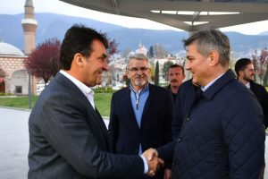 Bosna Hersek Başbakanı Bursa Fetih M&uuml;zesi'ni ziyaret etti