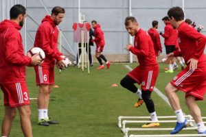 Sivasspor'da Kayserispor hazırlıkları s&uuml;r&uuml;yor