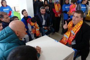 Hikmet Karaman'dan anlamlı ziyaret