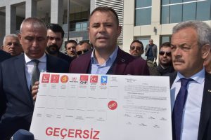 Cumhur İttifakı adayı, se&ccedil;im sonu&ccedil;larına itiraz etti