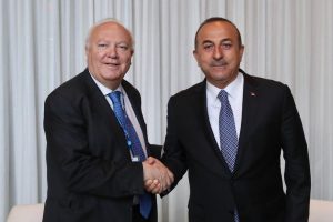 Dışişleri Bakanı &Ccedil;avuşoğlu, Moratinos'la g&ouml;r&uuml;şt&uuml;