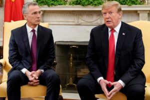 Trump ile Stoltenberg arasında &ccedil;ok kritik g&ouml;r&uuml;şme!