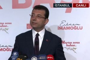 İmamoğlu: Biz adalet istiyoruz, mazbatamızı talep ediyoruz