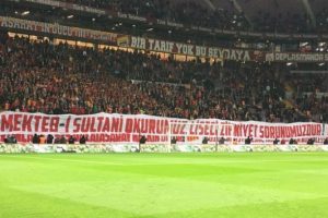Galatasaray taraftarından b&uuml;y&uuml;k hazırlık!