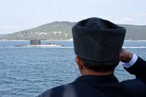 TCG Dumlupınar denizaltısında şehit olan 81 asker i&ccedil;in anma t&ouml;reni