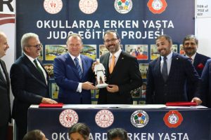 'Okullarda Erken Yaşta Judo Eğitimi' protokol&uuml; imzalandı