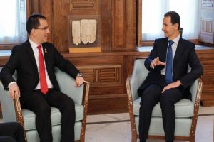 Venezuelalı Bakan Arreaza, Esad ile g&ouml;r&uuml;şt&uuml;